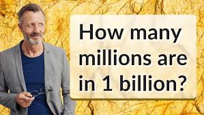 How many millions are in a billion