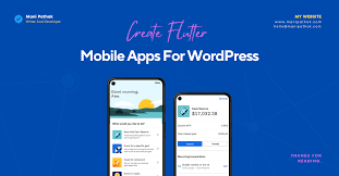 Flutter App for Any WordPress