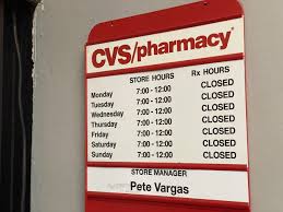 CVS Pharmacy Hours