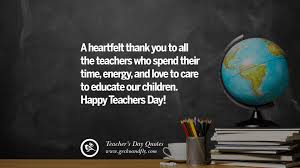 Teachers Day Quotes in English